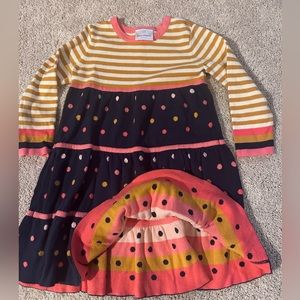 Hanna Andersson sweater dress size 100